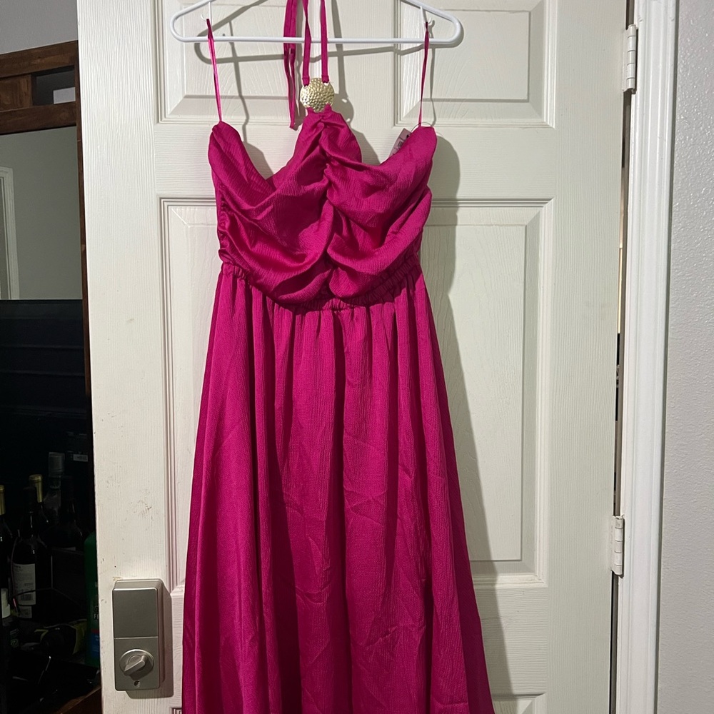 NWT size XL Paradise Callin Elegant Pink Kids Dress
